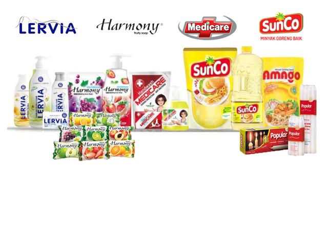 Product SunCo, Harmony, Lervia, Pizzi, Lilin Popular